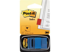 Index POST-IT 25x43mm blå - Primmeshiper