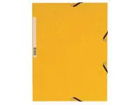 Gummibandsmapp kartong 3-kl A4 gul - Primmeshiper