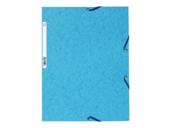 Gummibandsmapp EXACOMPTA 3-kl A4 turkos - Primmeshiper