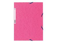 Gummibandsmapp EXACOMPTA 3-klaff A4 rosa - Primmeshiper