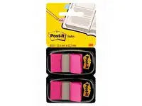 Index POST-IT 680 2x50 25x44mm cerise Primmeshiper