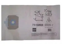 Dammsugarpåse TASKI Vento15/Bora12 10/fp Primmeshiper