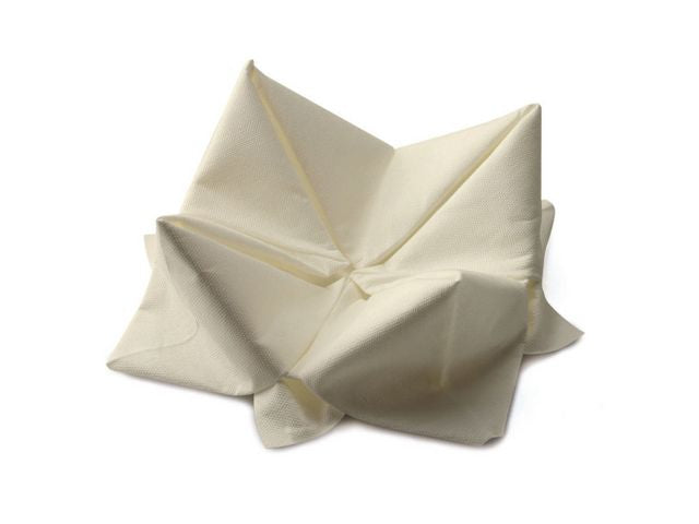 Servett 3-lags 33x33cm vanilj 125/fp - Primmeshiper