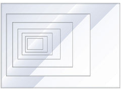 Plastfodral präglad 0,12mm A7 - Primmeshiper