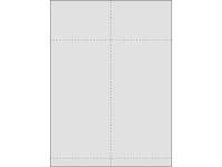 Transportetikett laser 105x297mm 500/fp - Primmeshiper