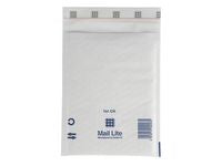 Bubbelpåse C0 150x210mm vit 10/fp - Primmeshiper