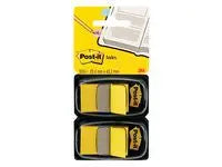 Index POST-IT 680 2x50 25x44mm gul - Primmeshiper