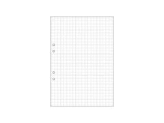 Lösblad A4 rutat 10x10mm hålat 500/fp - Primmeshiper