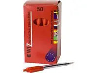 Kulpenna Wiz med tryckknap röd - Primmeshiper