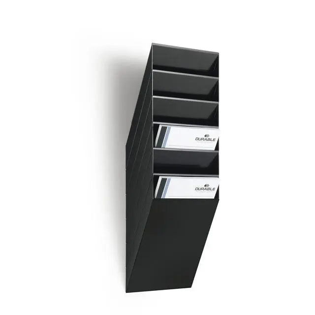 Blankettfack Flexiboxx A4S 6-fack svart Primmeshiper