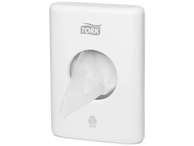Sanitetspåshållare TORK B5 vit - Primmeshiper