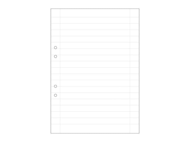 Lösblad A4 linjerat 14,5mm hålat 500/fp - Primmeshiper