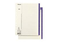 Pappregister Servo A4 1-52 lila flik - Primmeshiper