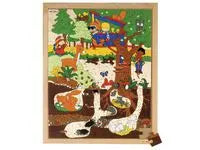 Rampussel skog 40x50cm - Primmeshiper