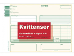 Blankett kvittens A5L 2x50 blad kopia - Primmeshiper