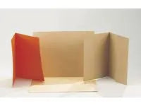 Mapp kartong 3-klaff A3 brun - Primmeshiper