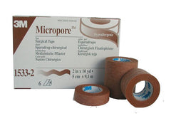 Micropore Beige 2,5cm x 9,1m 12/fp - Primmeshiper
