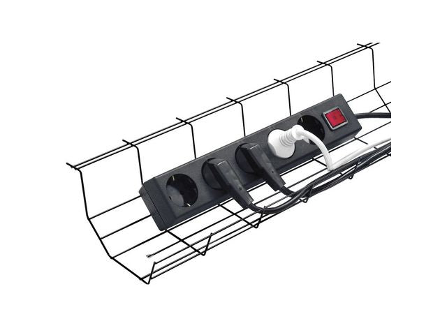 Kabelkorg MATTING kort svart - Primmeshiper