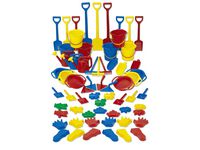 Sandset 64 delar - Primmeshiper