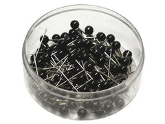 Kartnålar ACTUAL runda svart 100/fp Primmeshiper