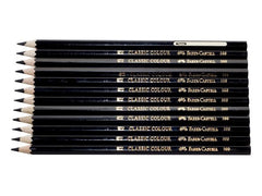 Färgpenna FABER-CASTELL svart 12/fp - Primmeshiper