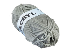Akrylgarn 50g grå - Primmeshiper