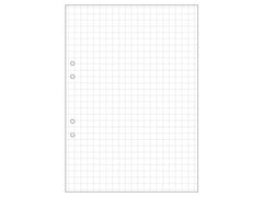 Lösblad A4 rutat 10x10mm hålat 500/fp - Primmeshiper
