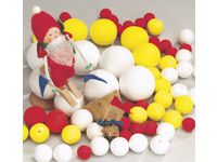 Papperskulor 18mm vit 200/fp - Primmeshiper