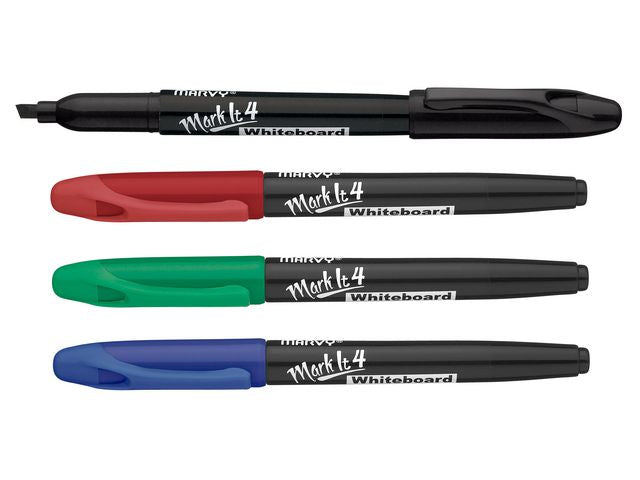 Whiteboardpenna MARVY Markit sned 4/fp - Primmeshiper