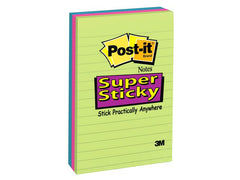 Notes POST-IT SS linj Rainbow 102x152mm - Primmeshiper