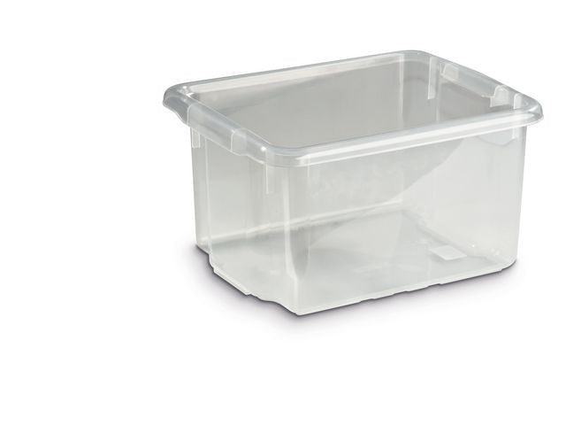 Förvaringsbox 15 L transparent - Primmeshiper