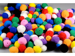 Pom Pombollar med hål 100/fp - Primmeshiper