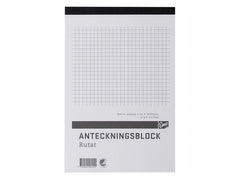 Anteckningsblock A5 100 blad perf rutat - Primmeshiper