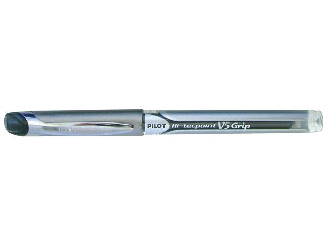Bläckkulpenna PILOT Hi-Tec V5 Grip svart - Primmeshiper
