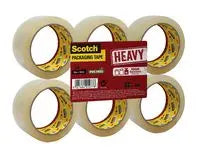 Packtejp SCOTCH Heavy 50mmx66m Klar 6/fp - Primmeshiper