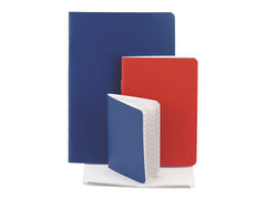 Anteckningsbok Häft omsl A6 blå 40 bl - Primmeshiper