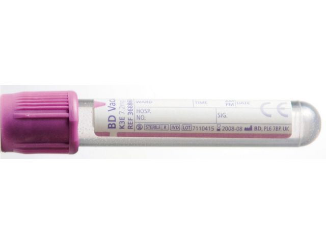 Hemogardrör Lila K3 EDTA 5/4ml 100/fp - Primmeshiper
