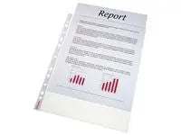 Plastficka ESSELTE A4 prägl.0,08mm100/fp - Primmeshiper