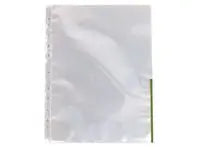 Plastficka signal A4 0,11mm grön 100/fp - Primmeshiper