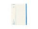 Pappregister JOPA A4 1-15 vit/blå - Primmeshiper