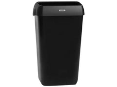 Papperskorg KATRIN 25L med lock svart - Primmeshiper