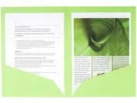 Mapp EXACOMPTA med två fickor sort 25/fp - Primmeshiper