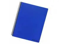 Kollegieblock BANTEX A4 70g 80bl PP blå - Primmeshiper