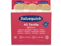 Plåster SALVEQUICK refill textil 40/fp - Primmeshiper