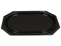 Serv.fat plast svart PS 36x54cm 10/fp - Primmeshiper
