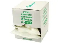 Rundtork NW steril 5-p 50mm 50/fp Primmeshiper