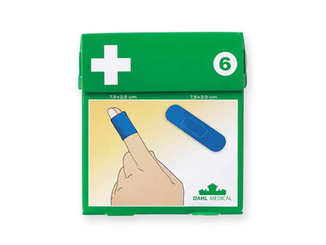 Plåster DAHL blå detectable Nr.6 50/fp - Primmeshiper