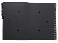 Sorteringsmapp EXACOMPTA A4 1-31 svart - Primmeshiper