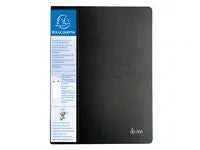 Demobok EXACOMPTA 60 fickor svart - Primmeshiper