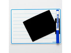 Whiteboard kontorstavla linjerad A5 - Primmeshiper